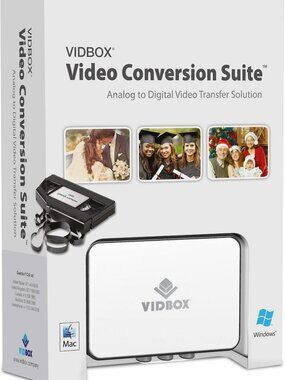 Video Conversion Suite for Easy Digital Transfers, Capture & Edit Footage